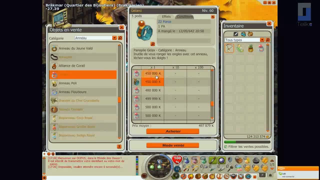 Dofus   Astuce kamas  devenir riche rapidement !