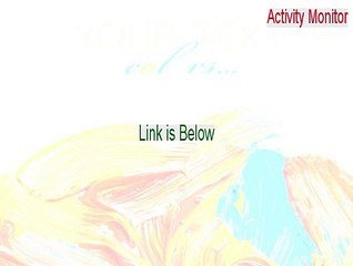 Activity Monitor Download [Risk Free Download 2015]