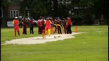 Former Young West Indies fast bowler Dawnley Grant Hostile Spell 8.2.2014