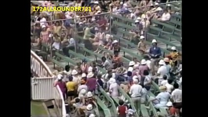 Gary Cozier Debut Test Century vs West indies 1976