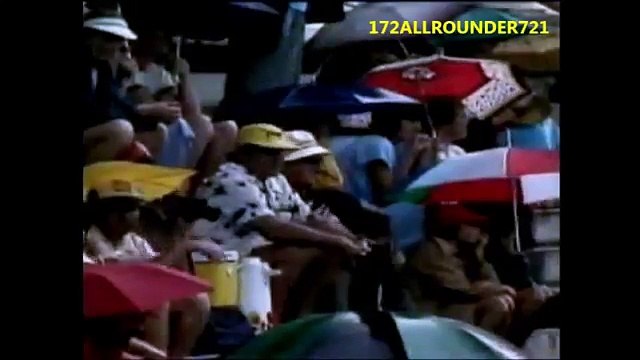 Geoff Lawson lively fast bowling , Kate Fitzpatrick commentating 1983