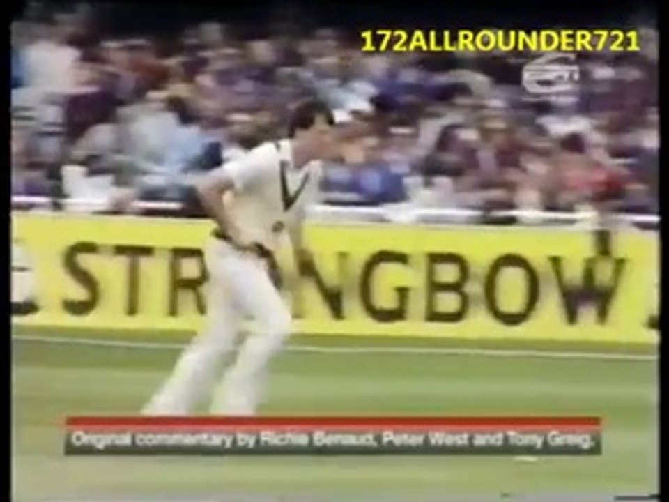 Geoff Lawson, Cleans up the master blaster Viv Richards 1983