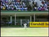 Gordon Greenidge ran out, never run on a misfield