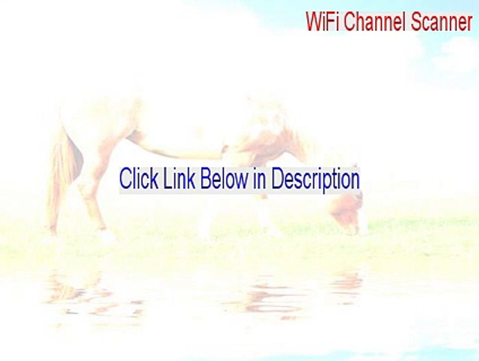 WiFi Channel Scanner Key Gen - Instant Download (2015)