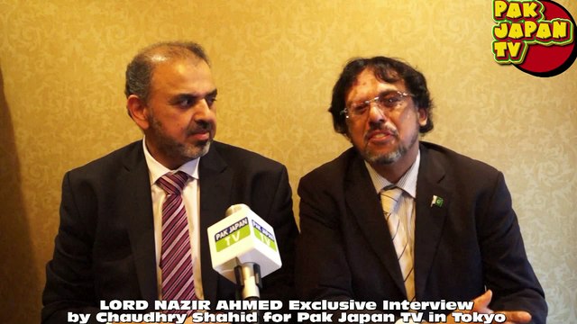 LORD NAZIR AHMED in Tokyo