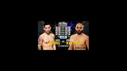 UFC FIGHT NIGHT 60 - CHRIS KELADES VS RAY BORG