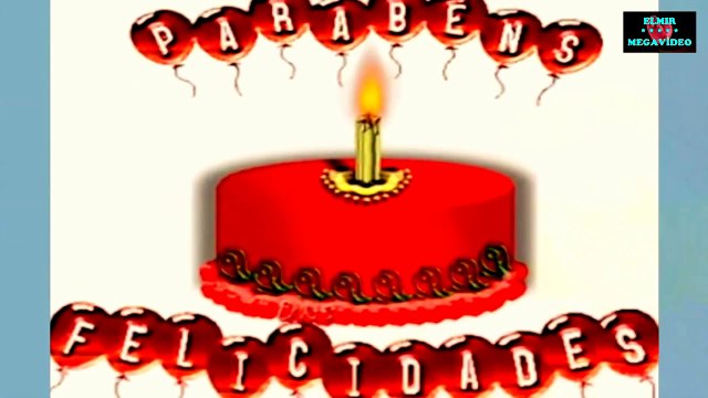 MENSAGEM DE FELIZ ANIVERSÁRIO COM O REI ROBERTO CARLOS CANTANDO PARABÉNS PRA VOCÊ - HD