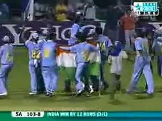 2008 U19 CRICKET WORLD CUP - WINNING CELEBRATION INDIA
