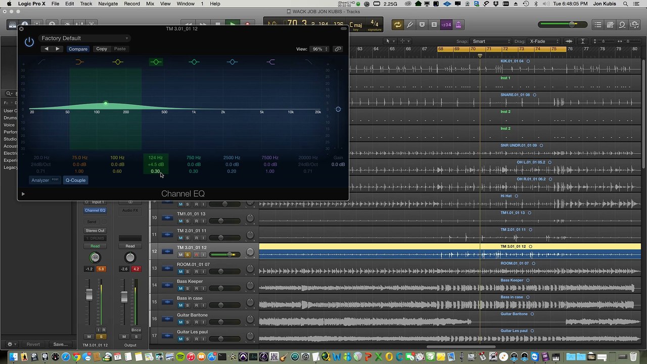 Mixing Wack Job 04 Getting The Drum Sound