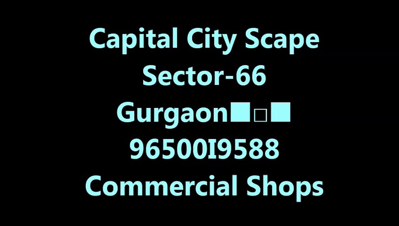 Cl_96500l9588_Capital City Scape in Golf course Extension Road