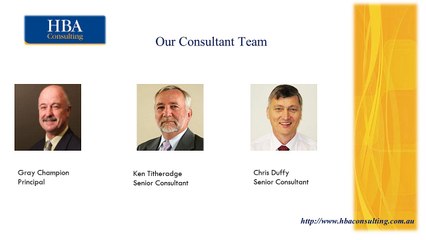 HR Consultants With HBA Consulting