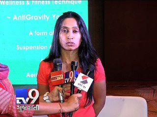 Now, Ahmedabad to learn anti-gravity yoga - Tv9 Gujarati