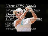 watch Golf ISPS Handa Women's Australian Open live stream