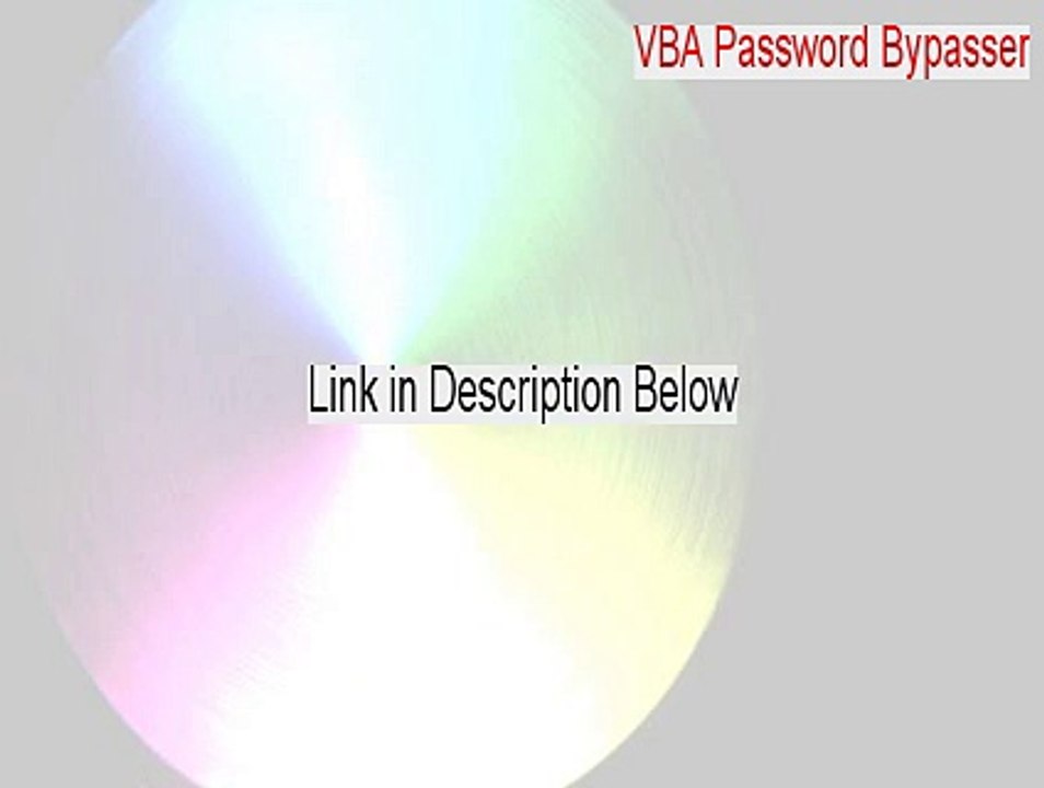 VBA Password Bypasser Key Gen - Instant Download (2015)