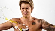 Justin Bieber se prend des oeufs!