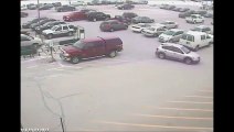 Une grand-mère de 92 ans explose 9 voitures dans un parking...