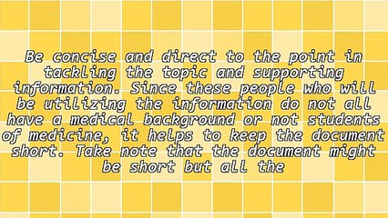 How To Write Patient Handouts