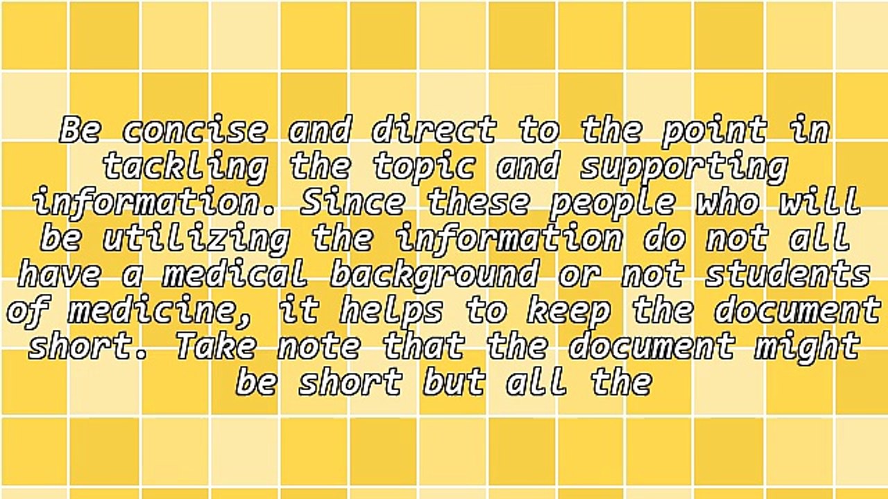How To Write Patient Handouts