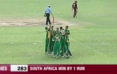 Amazing Finish To A Unbelievable Cricket Match