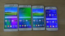 Samsung Galaxy A5 vs. Galaxy Alpha vs. Galaxy S5 Mini vs. Galaxy Ace 4 - Review (4K)