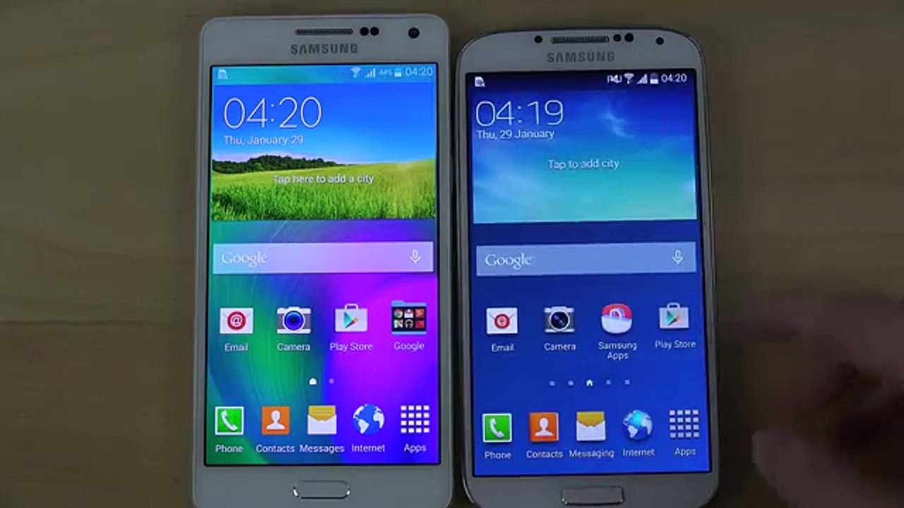 Samsung Galaxy A5 vs. Samsung Galaxy S4 - Review (4K)