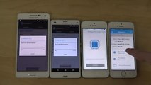 Samsung Galaxy A5 vs. Sony Xperia Z3 Compact vs. iPhone 5S vs. iPhone 5 - Geekbench 3 Test