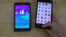 Samsung Galaxy Note Edge vs. Nexus 6 - Review (4K)
