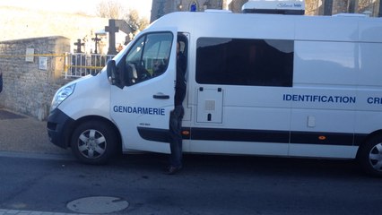 Dégradations au cimetière