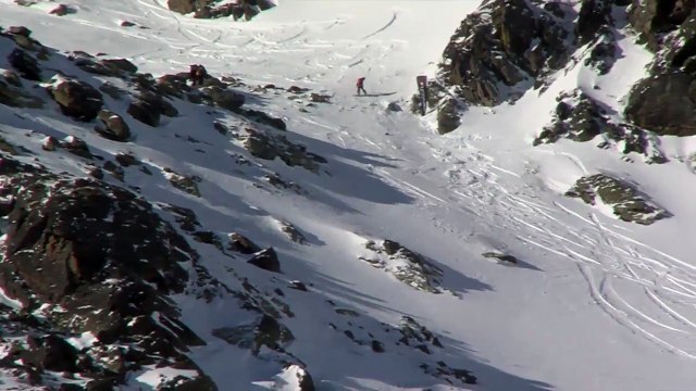 FWT15 - Run of Anne-Flore Marxer (FRA/SUI) Swatch Freeride World Tour 2015 Fieberbrunn By The North Face restaged in Vallnord-Arcalis AND