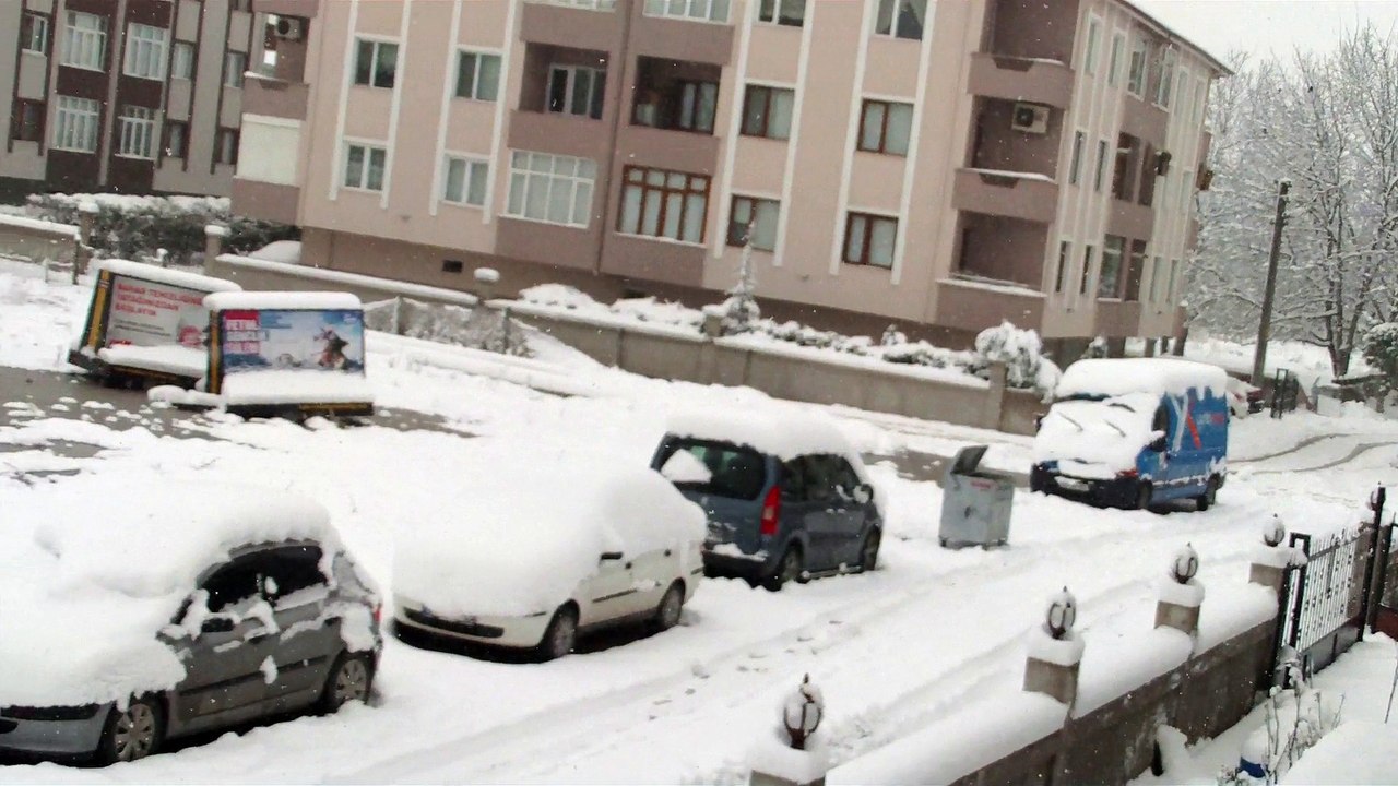 Sakarya Güne Karla Uyandı