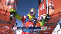 FWT15 - Run of Sascha Hamm (GBR) Swatch Freeride World Tour 2015 Fieberbrunn By The North Face restaged in Vallnord-Arcalis AND