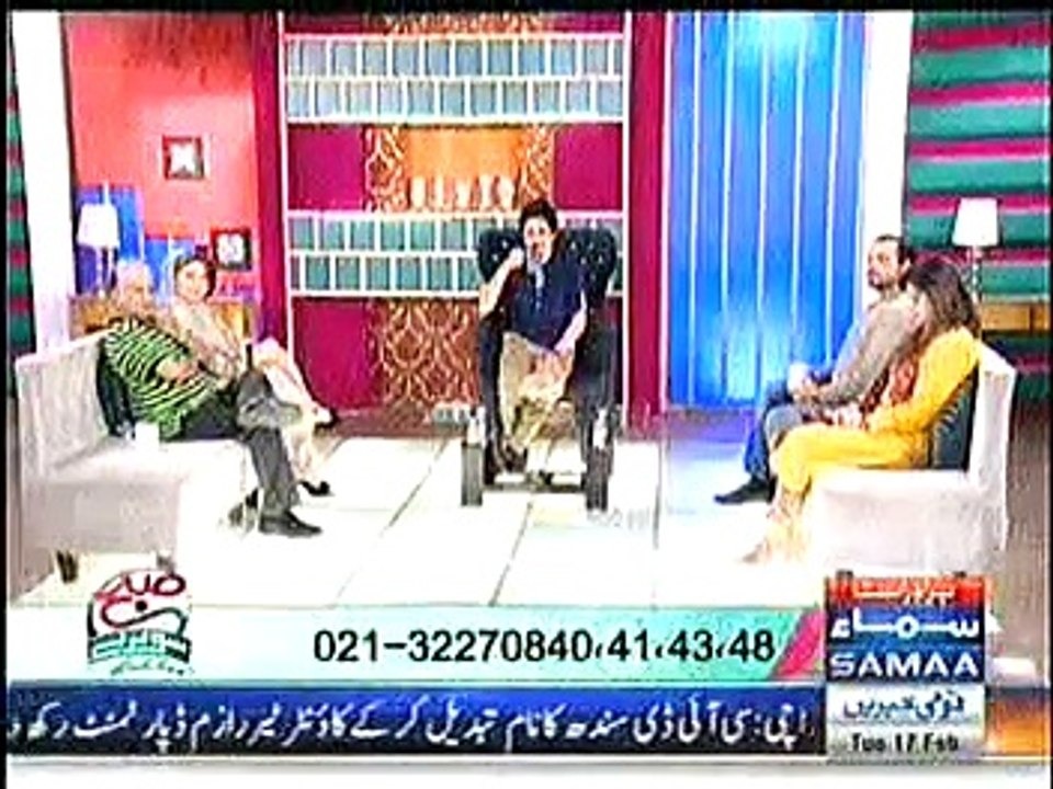 Dr Moiz Hussain on Samaa Tv 17th Feb 2015 Part 2