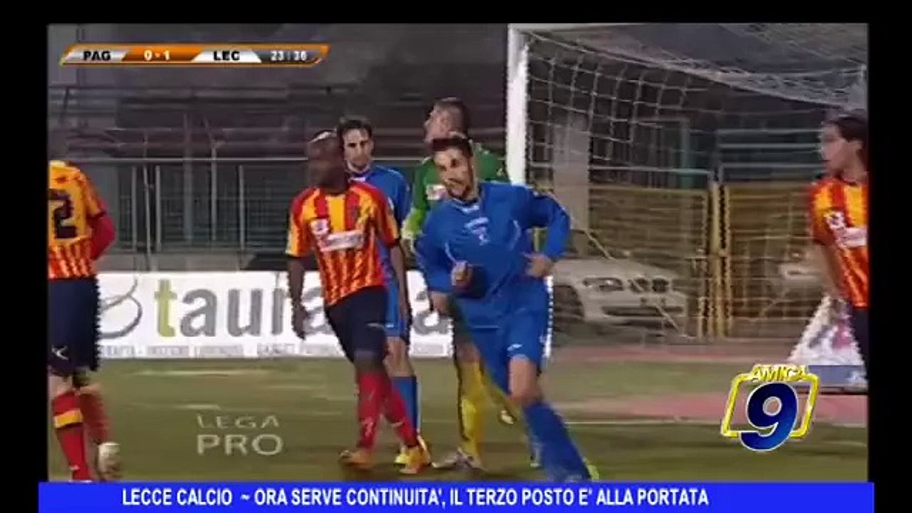 Lecce Calcio | Ora serve continuità, il terzo posto è alla portata