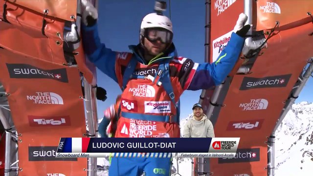 FWT15 - Run of Ludovic Guillot-Diat (FRA) Swatch Freeride World Tour 2015 Fieberbrunn By The North Face restaged in Vallnord-Arcalis AND
