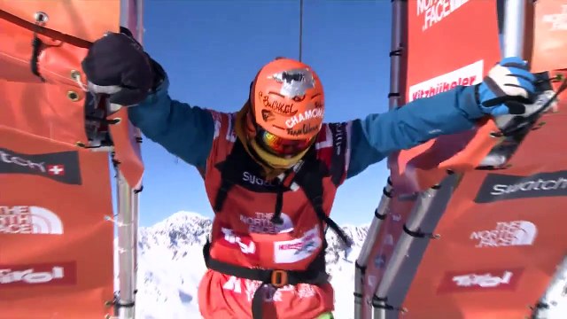 Winner Run of Jonathan Charlet (FRA) Swatch Freeride World Tour 2015 Fieberbrunn By The North Face restaged in Vallnord-Arcalis AND