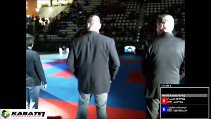 Karate1 PL, Almere 2015 женщины 50 кг