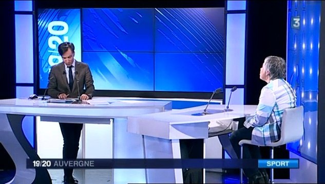 FR3 Auvergne - Coupe de la Ligue - Itw de Martine BOUSSUGE, présidente de la Ligue d'Auvergne