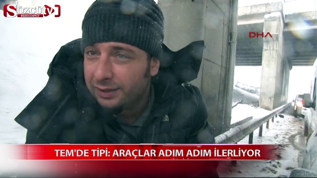 TEM'de tipi: Araçlar adım adım ilerliyor