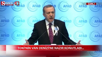 TOKİ'nin Van denizine nazır konutları...