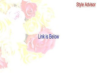 Style Advisor Crack [style advisor online 2015]