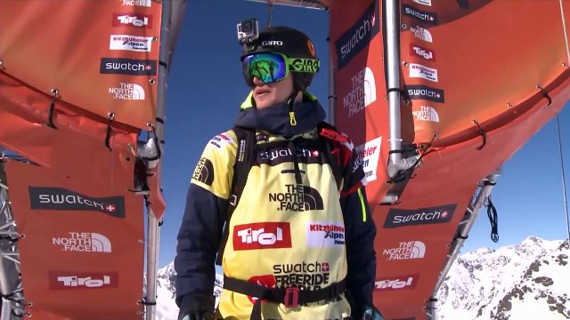 FWT15 - Run of Reine Barkered (SWE) Swatch Freeride World Tour 2015 Fieberbrunn By The North Face restaged in Vallnord-Arcalis AND