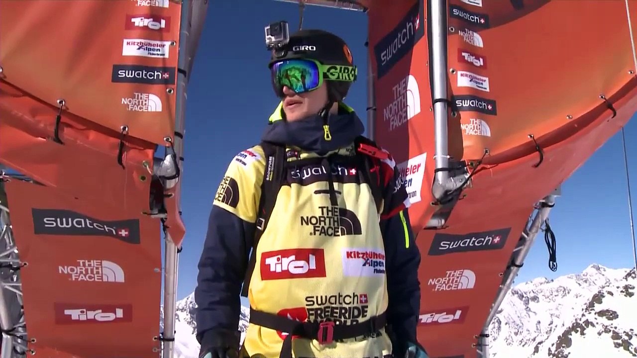 FWT15 - Run of Reine Barkered (SWE) Swatch Freeride World Tour 2015 Fieberbrunn By The North Face restaged in Vallnord-Arcalis AND