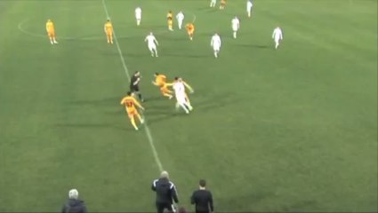 Expulsé, un joueur course l’arbitre et l’oblige à arrêter le match