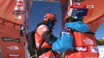 FWT15 - Run of Nicolas Salencon (ARG) Swatch Freeride World Tour 2015 Fieberbrunn By The North Face restaged in Vallnord-Arcalis AND