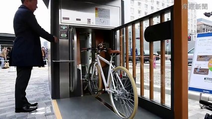 Bicycle Parking   This Is The Amazing Parking  Who Wants This Parking In Your Country