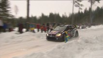 FIA WORLD RALLY CHAMPIONSHIP 2015 SWEDEN - 13th February Highlights (Clip 1)