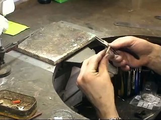 How to melt up scrap gold and make two wedding rings