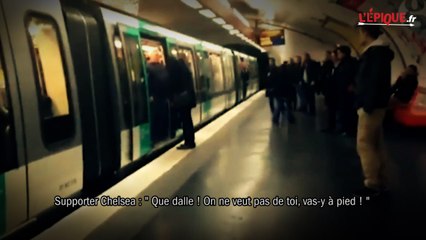 Kurt Zouma voulait se rendre au Parc en métro pour profiter de l'ambiance !