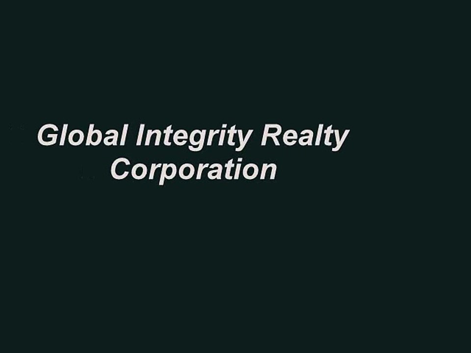Global Integrity Realty Corporation | Global Integrity Realty