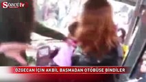 Özgecan için akbil basmadan otobüse bindiler